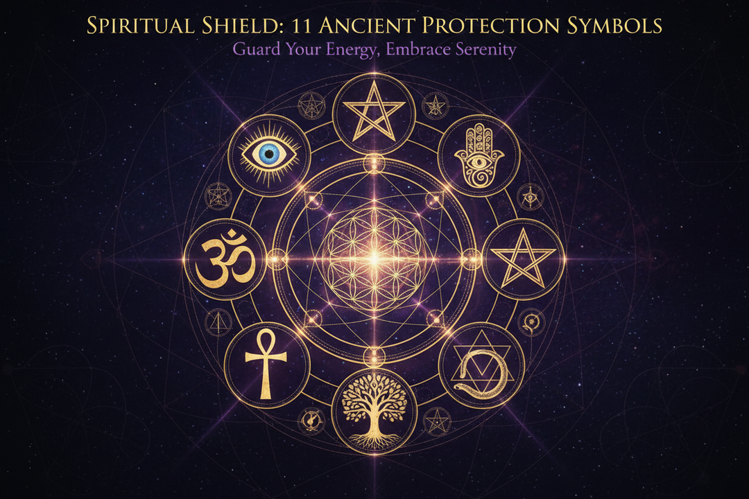 11 Powerful Spiritual Protection Symbols: Meanings, Sacred Geometry & Daily Alignment