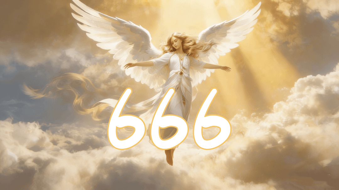 Angel number 666 meaning on a receipt representing a spiritual wake-up call to stop financial anxiety.