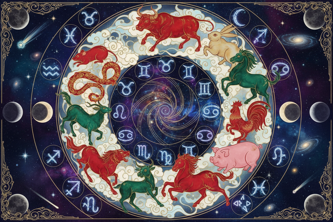 Chinese Zodiac and Western Zodiac Sign Correspondences