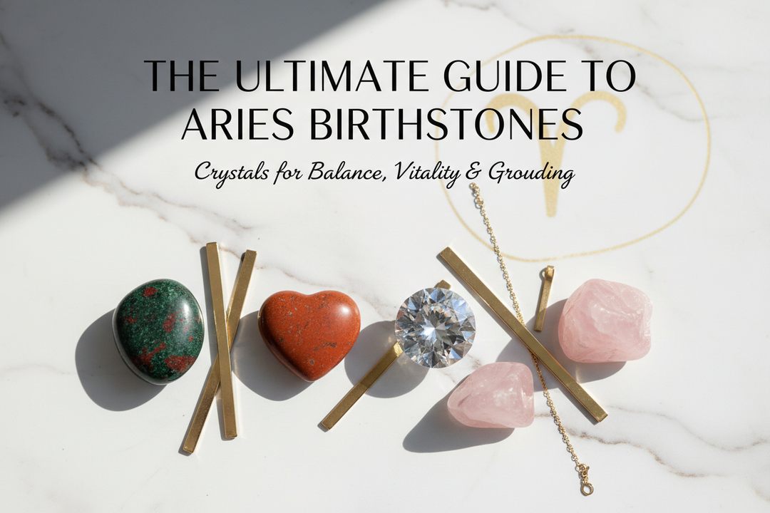 A premium aries birthstone bracelet featuring deep green bloodstone and high-purity silver accents.