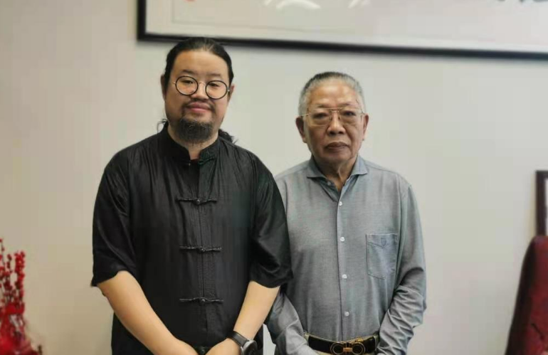 Financial Wisdom Meets Metaphysical Strategy: Master Gu Haiyun Discusses "Feng Shui Economics" with Securities Legend Guan Jinsheng