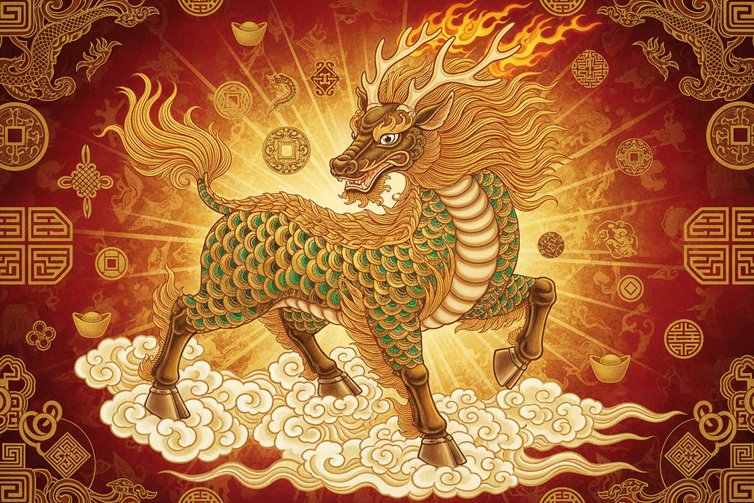 Deep Decoding of the Qilin Symbol: From Ancient Benevolent Beast to Ultimate Feng Shui Guardian of Wealth and Protection