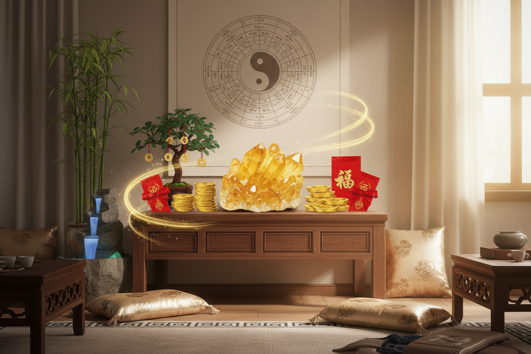 How to Place Citrine to Attract Wealth: The Ultimate Taoist Feng Shui Guide