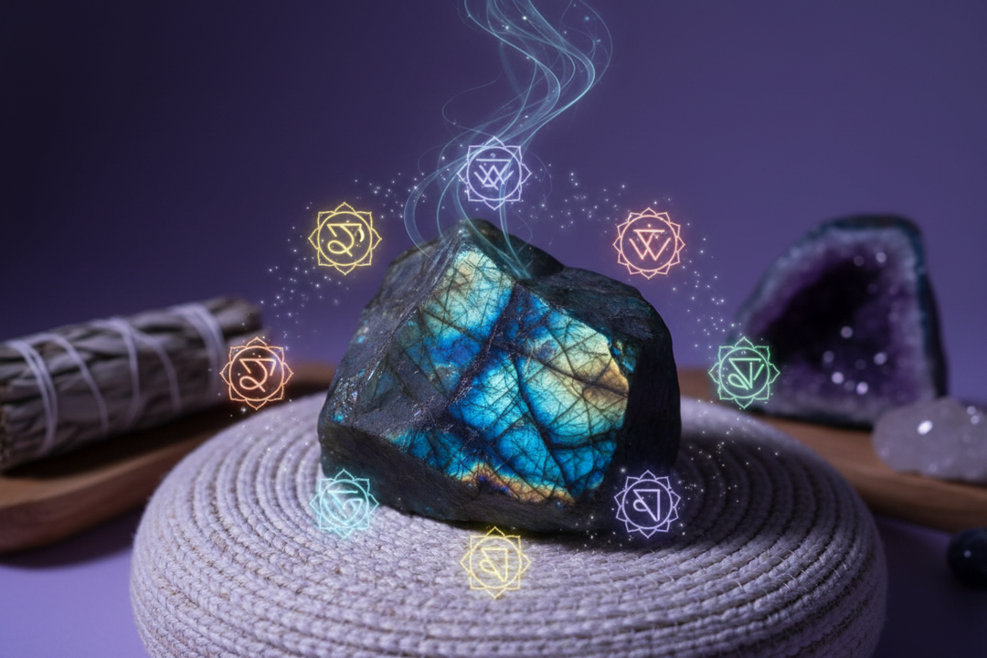 Labradorite meaning, Labradorite healing properties, Labradorite crystal