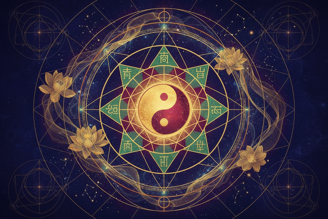 Sacred Taoist Symbols: Ancient Cosmic Codes, Sacred Geometry, and Eastern Spiritual Wisdom
