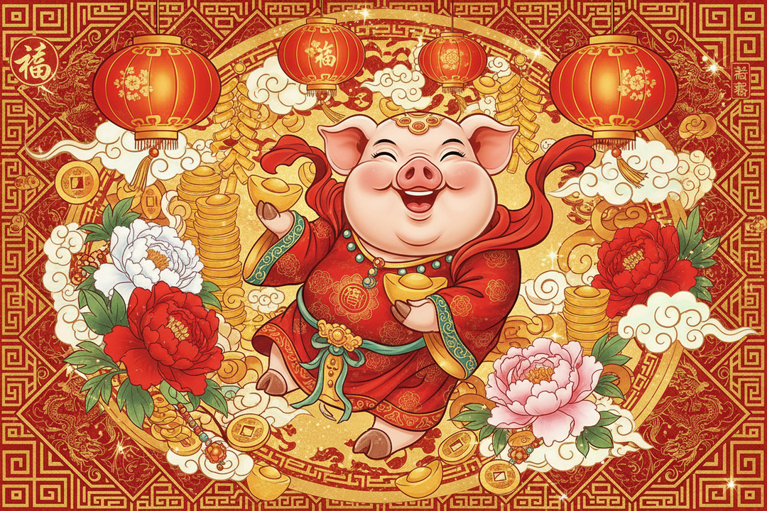 The Chinese Zodiac Pig: Wealth, Blessings, and the Wisdom of Abundance