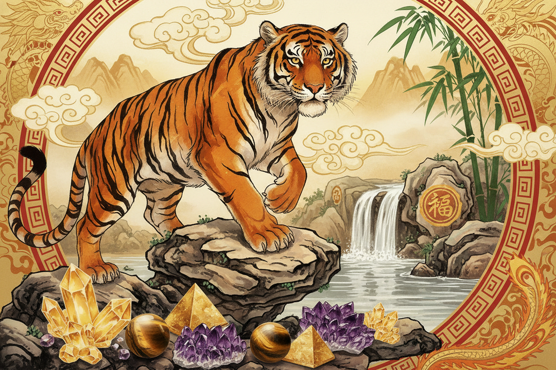 The Chinese Zodiac Tiger: Feng Shui Guide, Personality & Healing Crystals