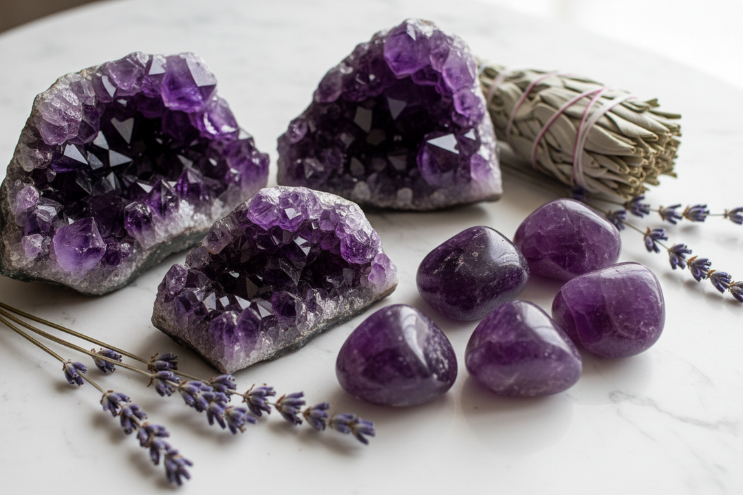 The Ultimate Amethyst Guide: Meaning, Healing Properties, and How to Use It for Everyday Anxiety