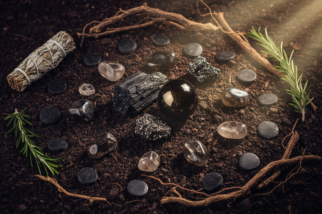 The Ultimate Guide to Protection & Grounding Crystals: Shielding Your Energy, Rooting Your Soul, & Reclaiming Your Center