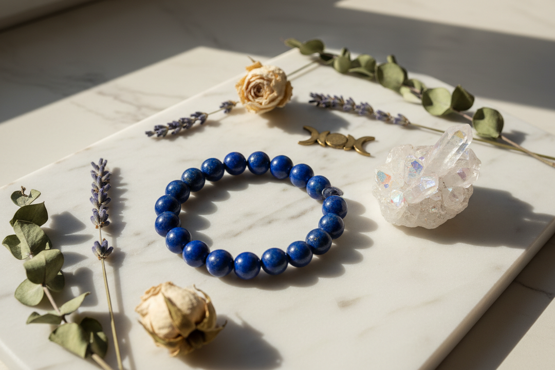 The Ultimate Lapis Lazuli Bracelet Guide: How to Choose, Spot Fakes & Align Your Energy