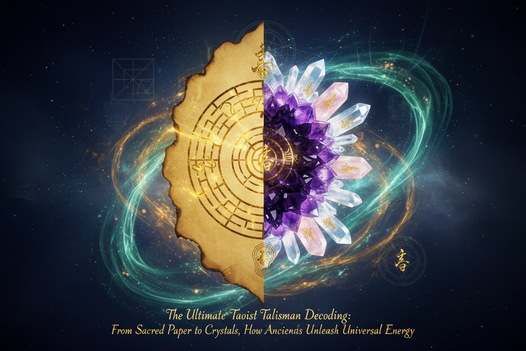 The Ultimate Taoist Talisman Decoding: From Sacred Paper to Crystals, How Ancient Symbols Unleash Universal Energy
