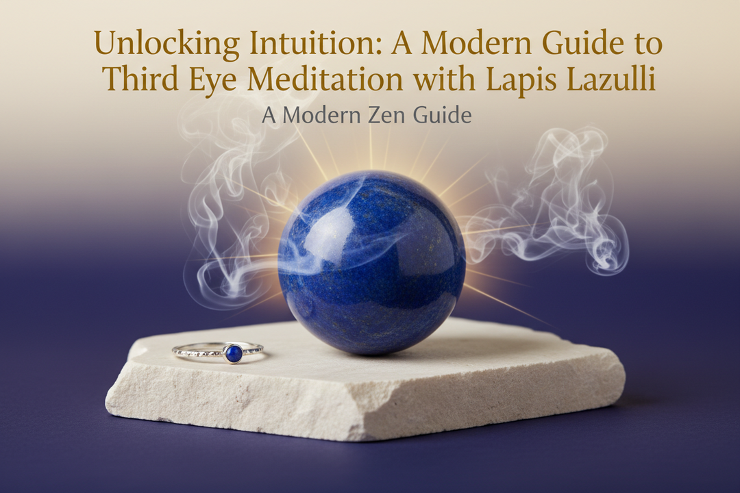 Unlocking Intuition: A Modern Guide to Third Eye Meditation with Lapis Lazuli