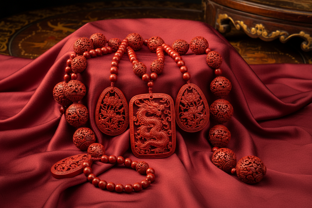 What Makes Cinnabar Jewelry So Captivating?