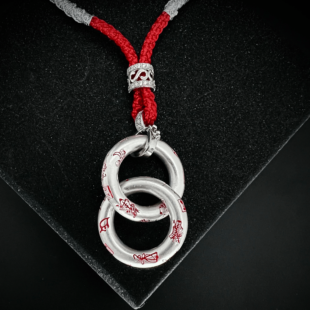 Interlocking Qian Kun Rings | The Harmony Anchor | 999 Fine Silver