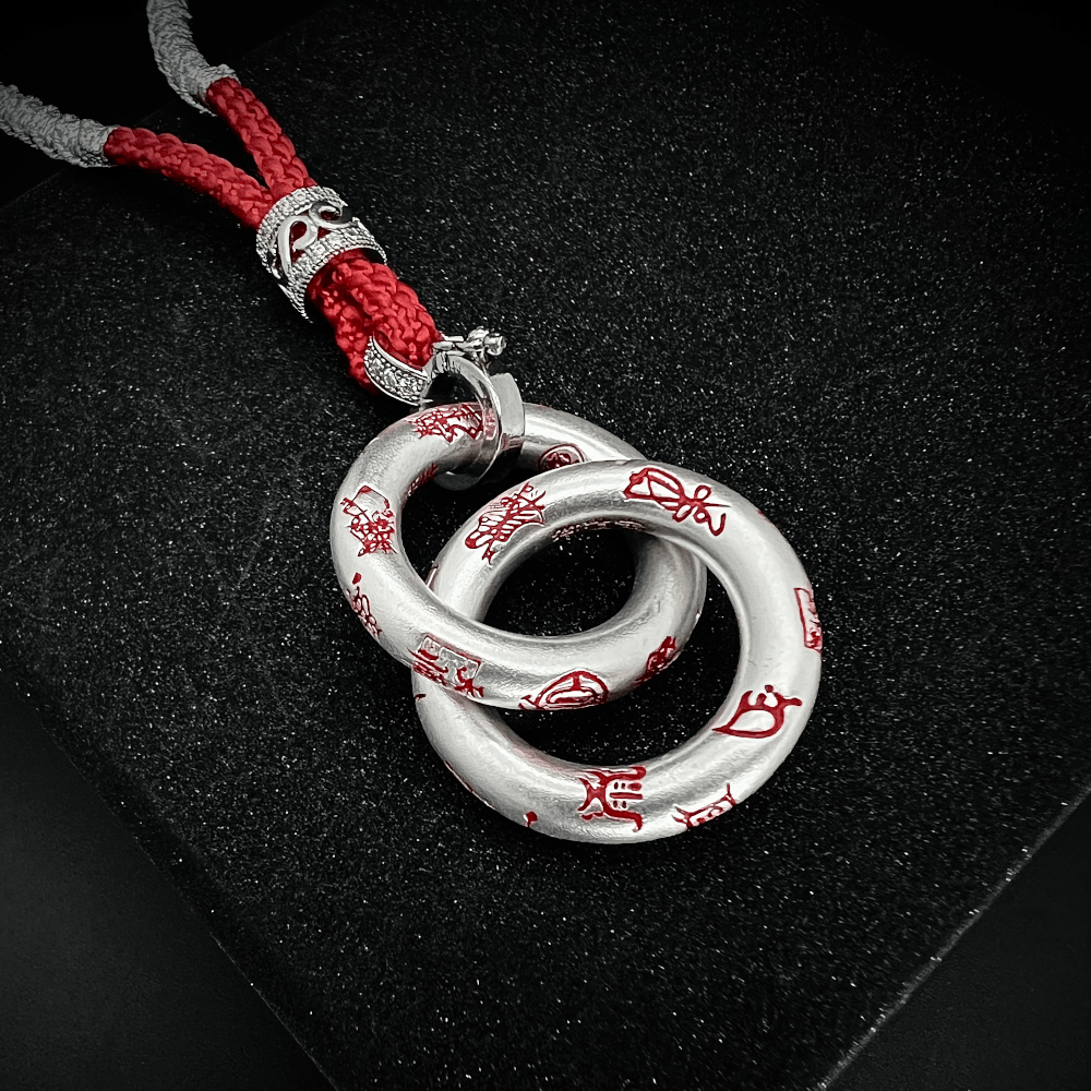 Interlocking Qian Kun Rings | The Harmony Anchor | 999 Fine Silver