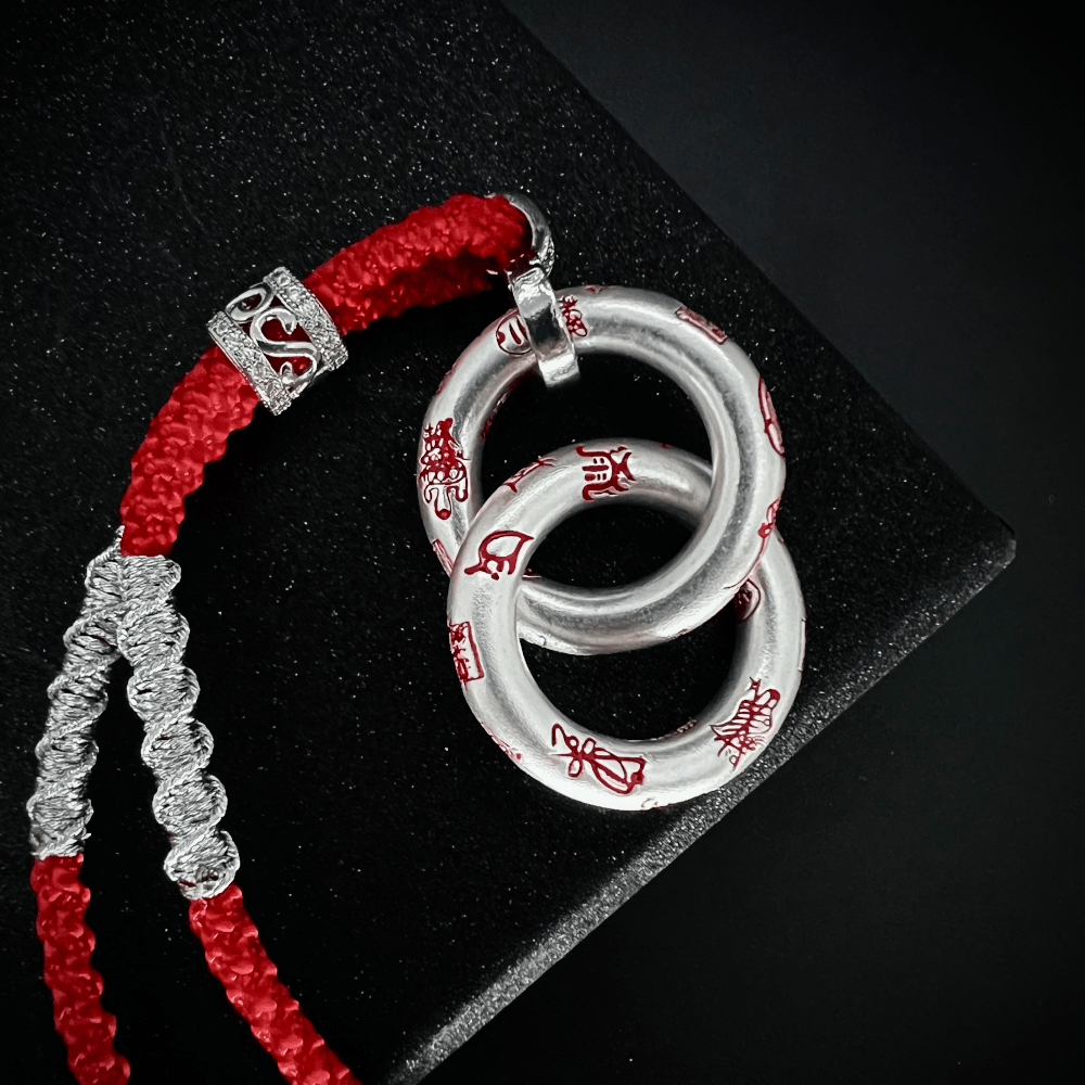 Interlocking Qian Kun Rings | The Harmony Anchor | 999 Fine Silver