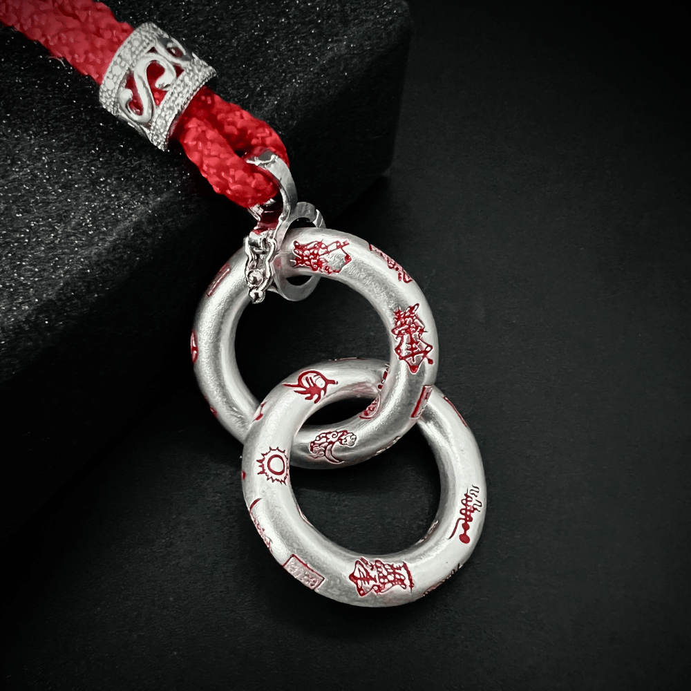 Interlocking Qian Kun Rings | The Harmony Anchor | 999 Fine Silver