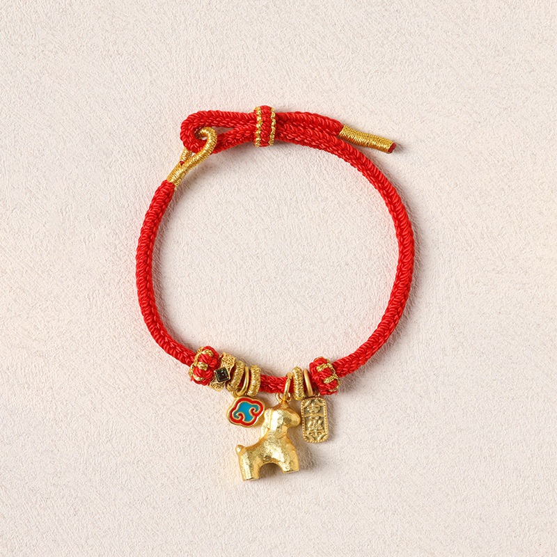 2026 Momentum Red String | Horse & Enamel | Bracelet