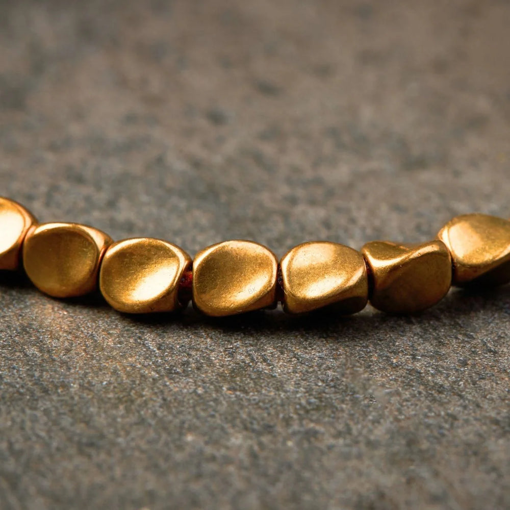 Handgefertigtes Tibet Kupferperlen Armband - heilend