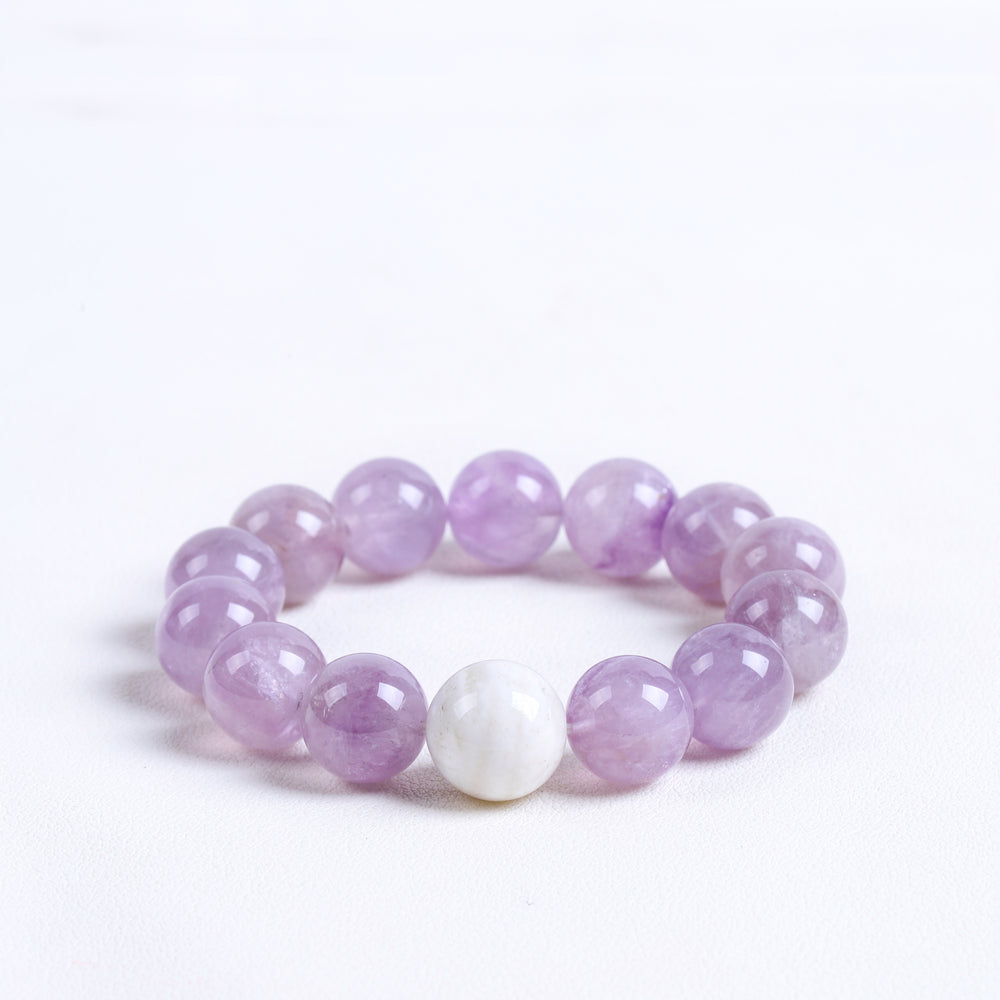 Lavender Amethyst & White Phantom Quartz 