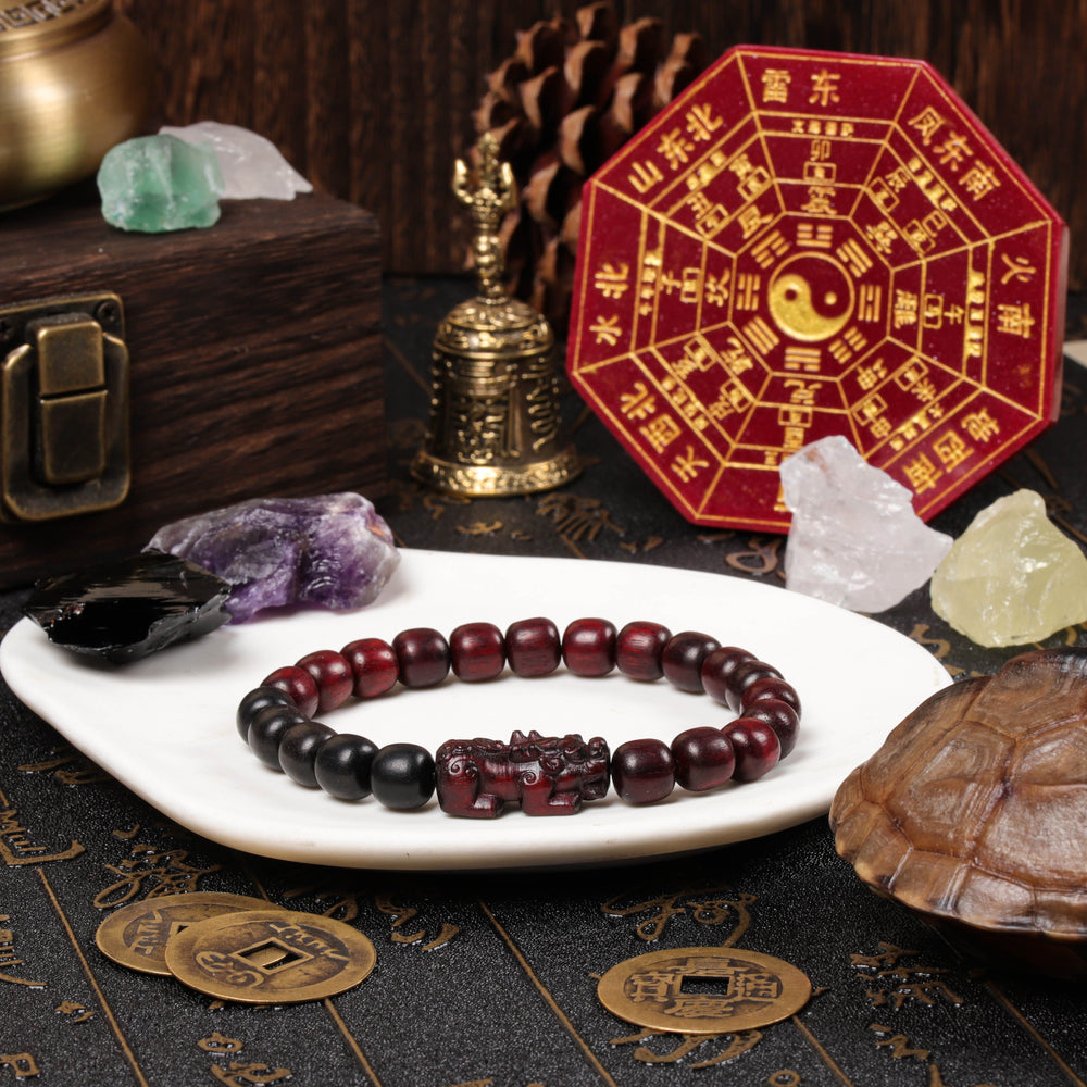 FREE Today: Imperial Cinnabar Double Pixiu Bracelet