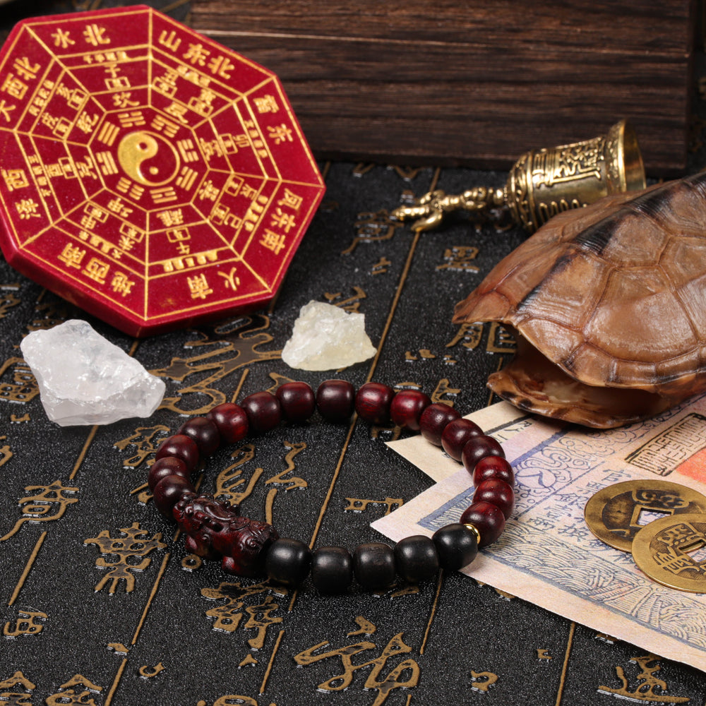 FREE Today: Imperial Cinnabar Double Pixiu Bracelet