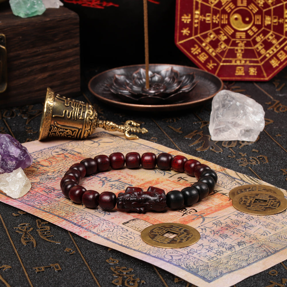 FREE Today: Imperial Cinnabar Double Pixiu Bracelet