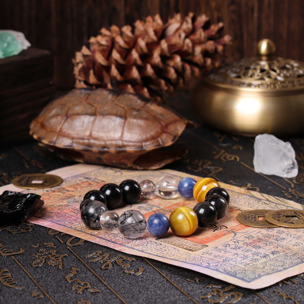 Natural 7-Stone Multi-Mineral | Anchor for Total Alignment | Spiritual Jewelry