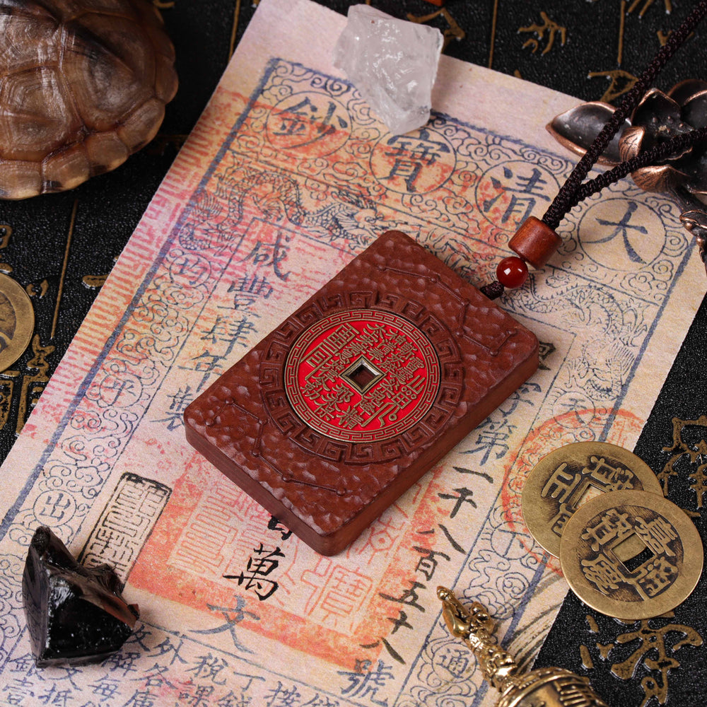 Natural Lightning-Struck Jujube Wood | Anchor for Unshakeable Resilience | Shan Gui Pendant