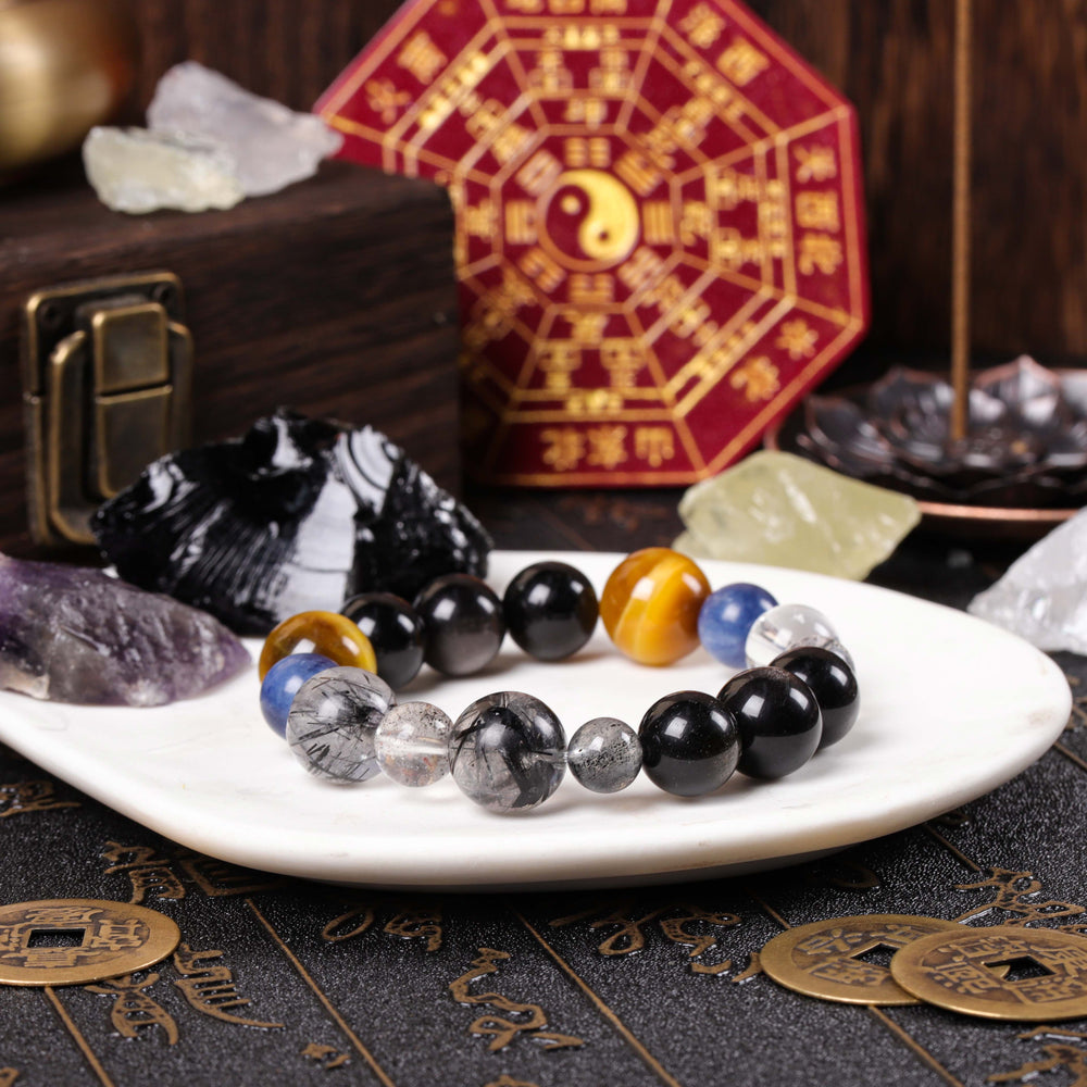 Natural 7-Stone Multi-Mineral | Anchor for Total Alignment | Spiritual Jewelry