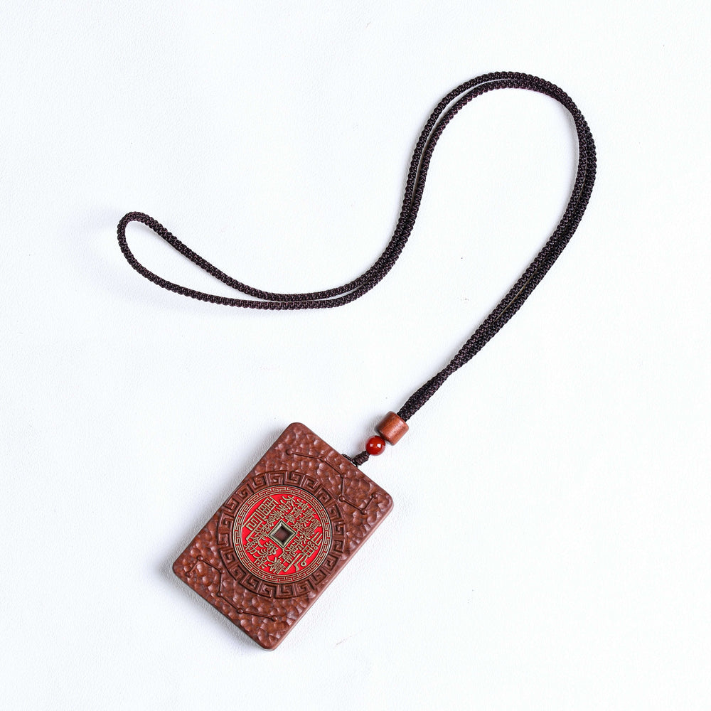 Natural Lightning-Struck Jujube Wood | Anchor for Unshakeable Resilience | Shan Gui Pendant
