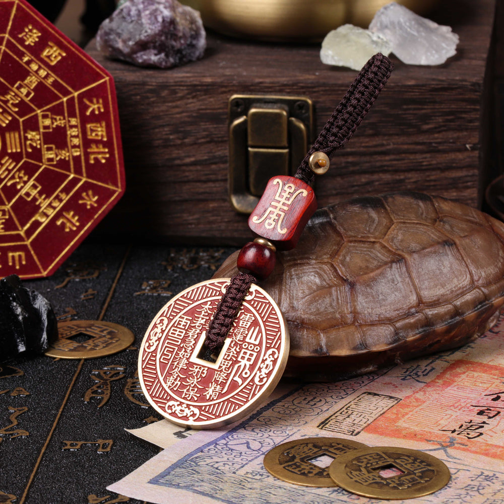 Cinnabar Mountain Guardian | The Sovereign Sentinel Anchor | Pendant