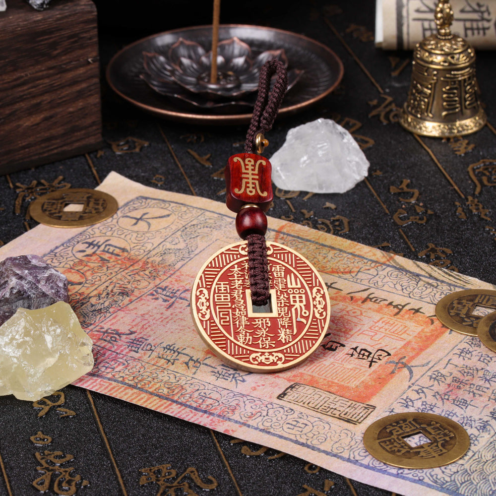 Cinnabar Mountain Guardian | The Sovereign Sentinel Anchor | Pendant