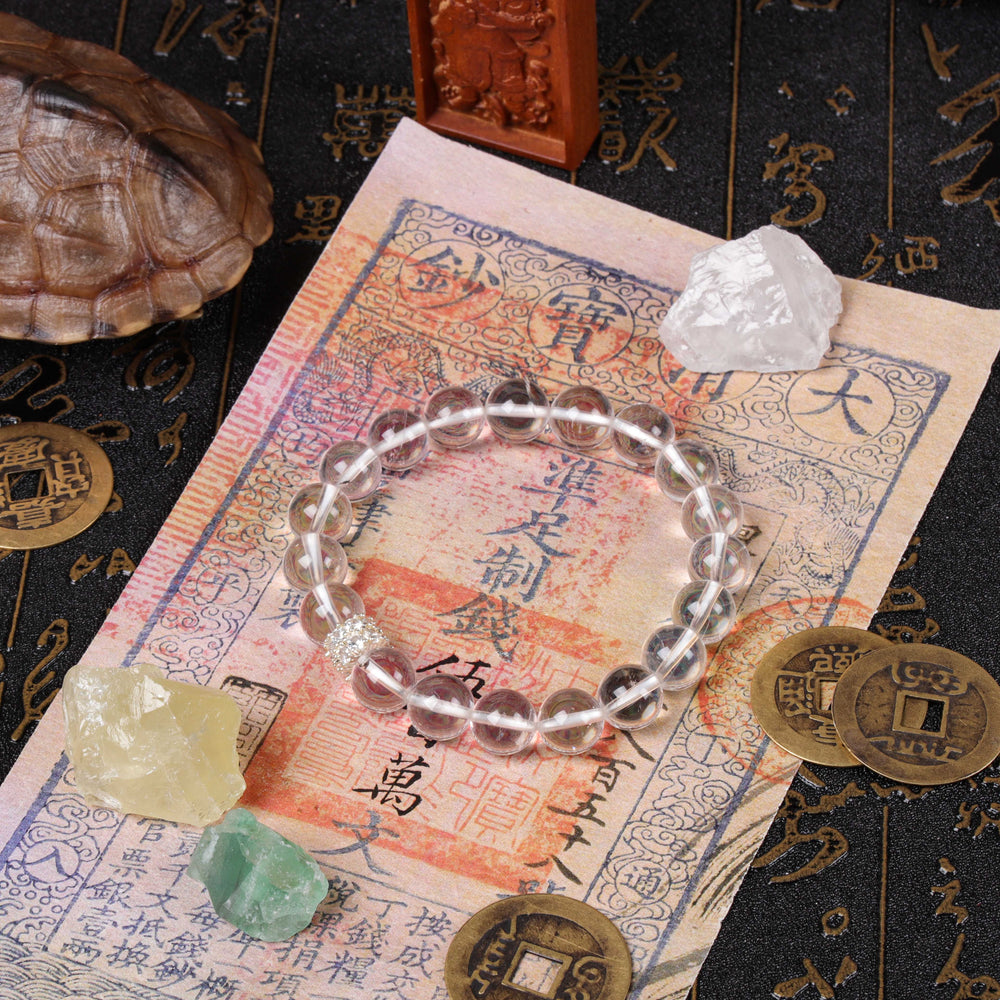 Natural Clear Quartz | The Sovereign Clarity Anchor | Bracelet