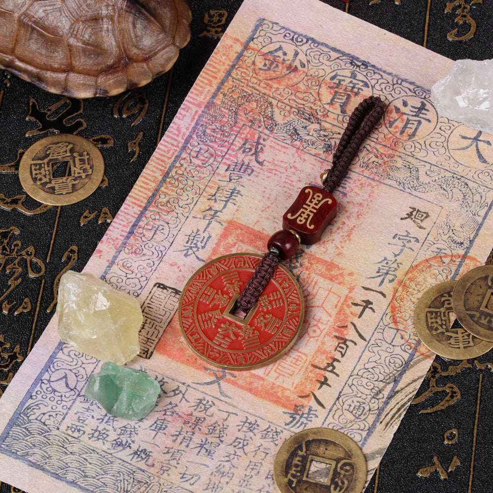 Cinnabar Mountain Guardian | The Sovereign Sentinel Anchor | Pendant
