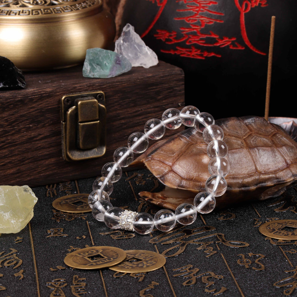 Natural Clear Quartz | The Sovereign Clarity Anchor | Bracelet