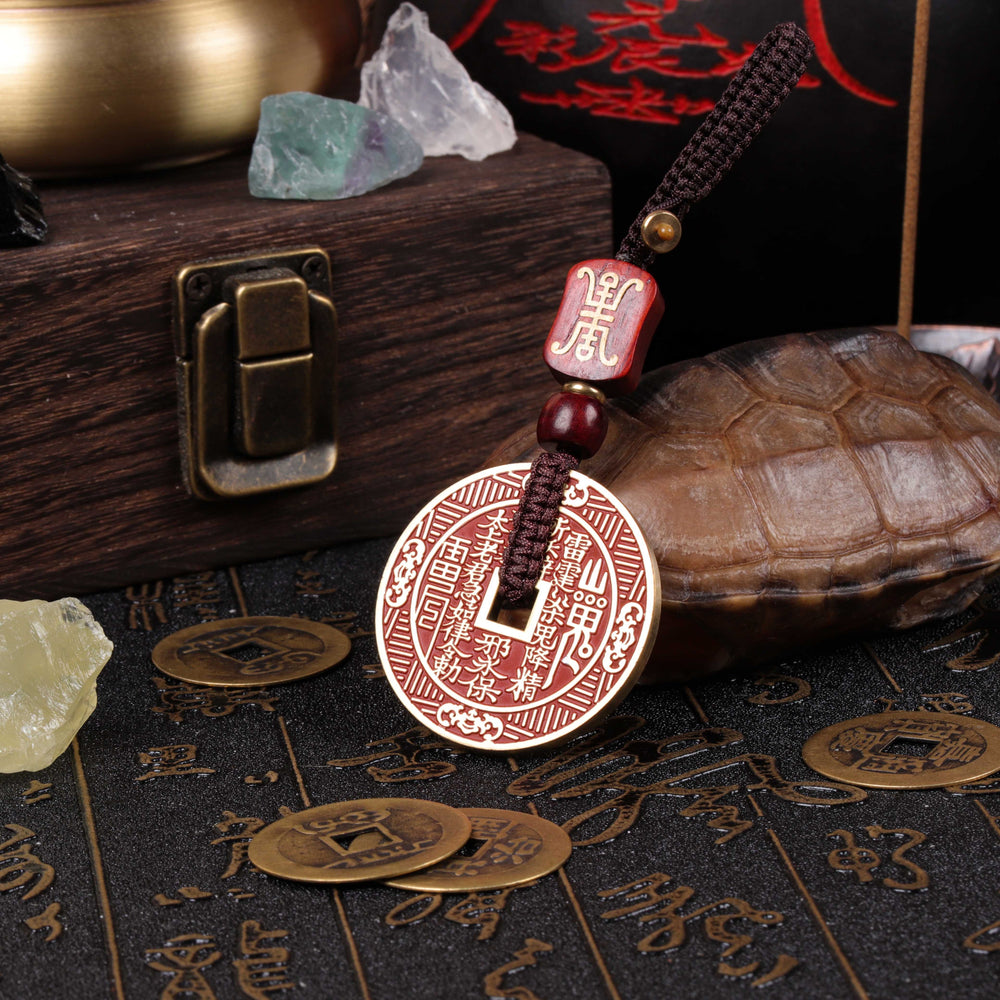 Cinnabar Mountain Guardian | The Sovereign Sentinel Anchor | Pendant