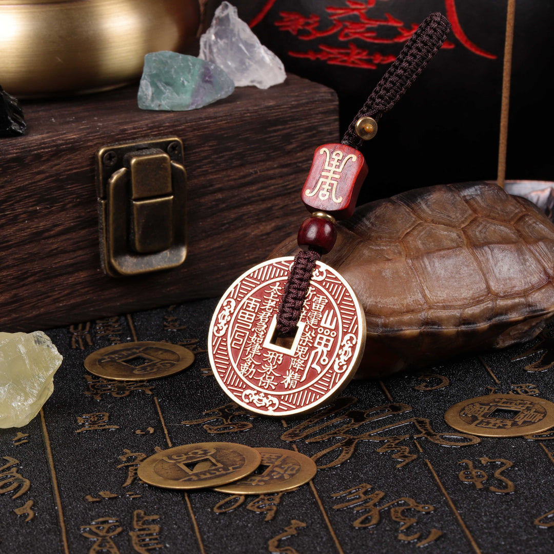 Cinnabar Mountain Guardian | The Sovereign Sentinel Anchor | Pendant