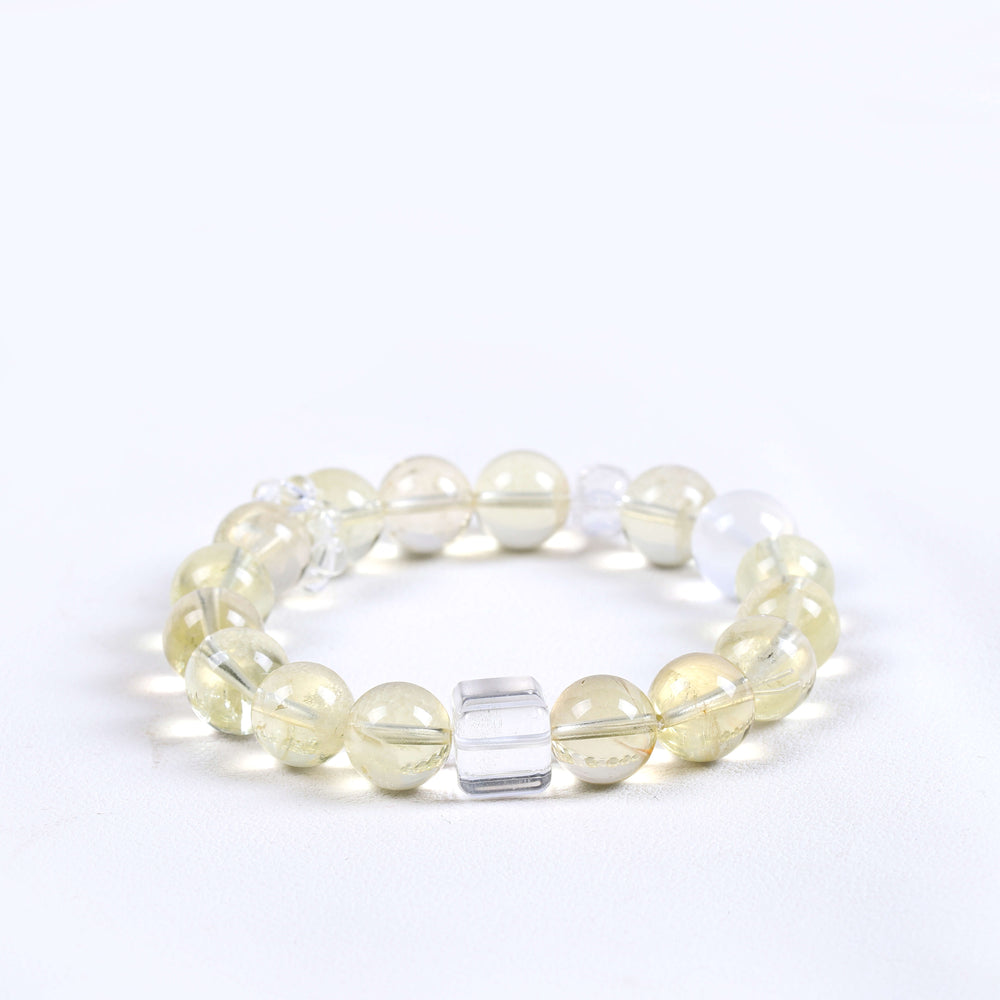 Manifestation Synergy: Citrine & Clear Quartz | Focus & Intent Amplification