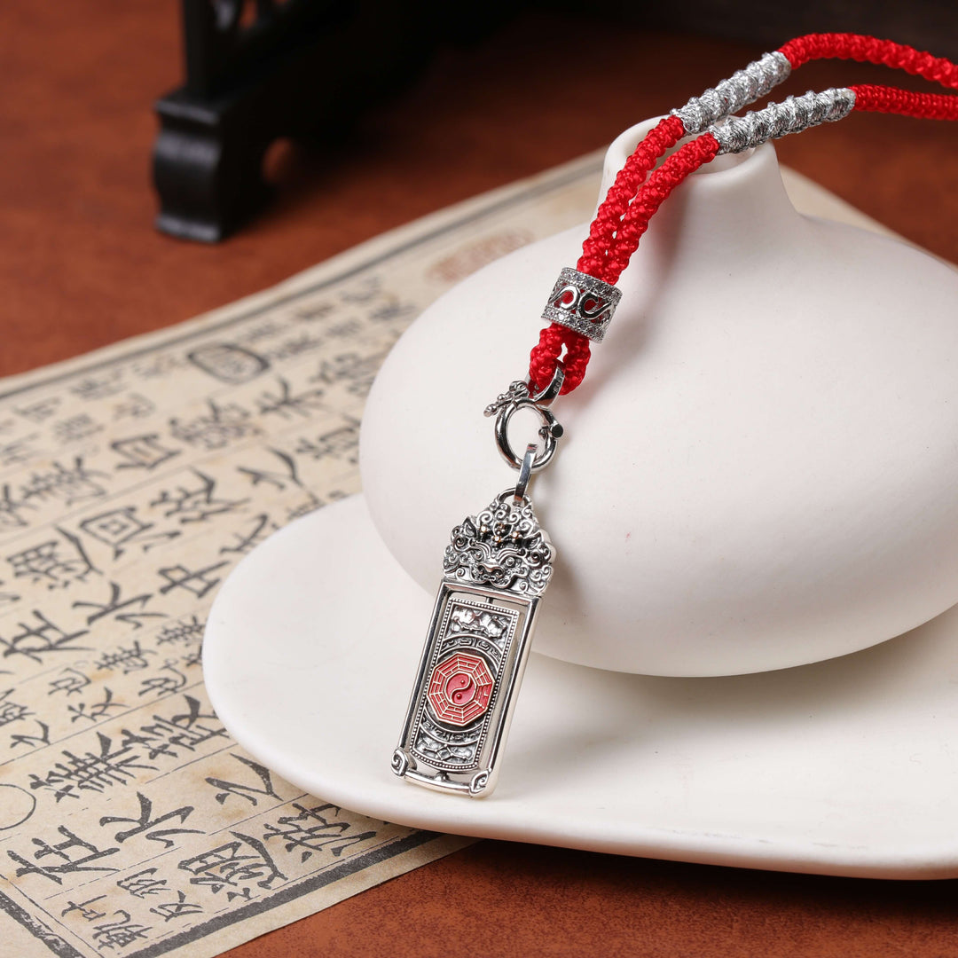 Sovereign Balance Talisman – Rotating Sterling Silver Guardian Pendant