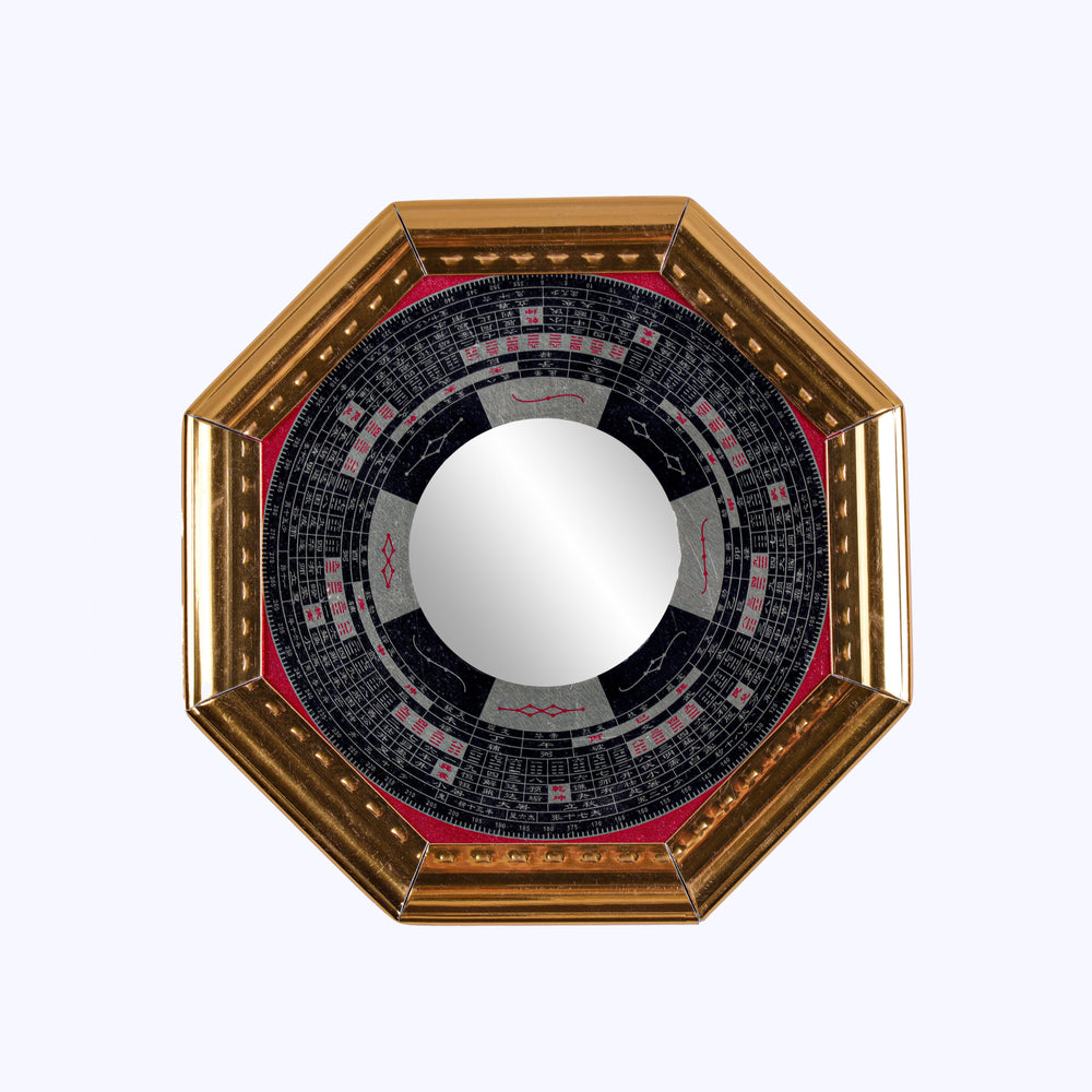 Solid Brass Bagua Mirror | The Sanctuary Anchor
