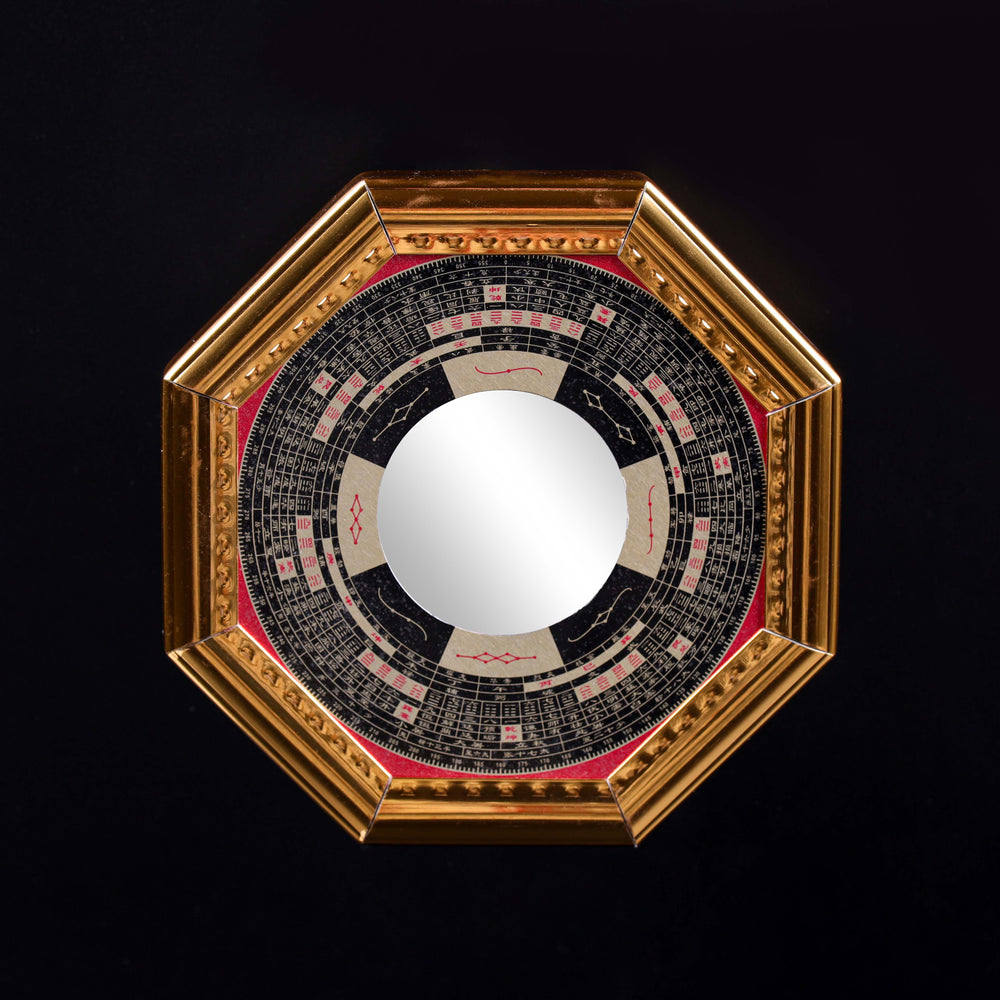 Solid Brass Bagua Mirror | The Sanctuary Anchor