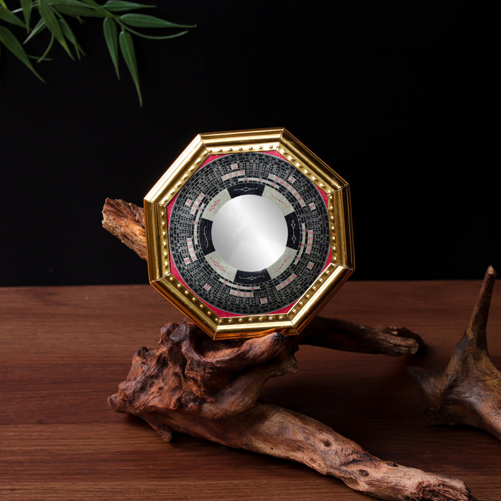 Solid Brass Bagua Mirror | The Sanctuary Anchor