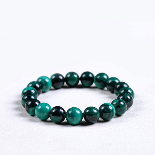 Transformation Series: Natural Malachite Bracelet | Evolution & Protection Shield