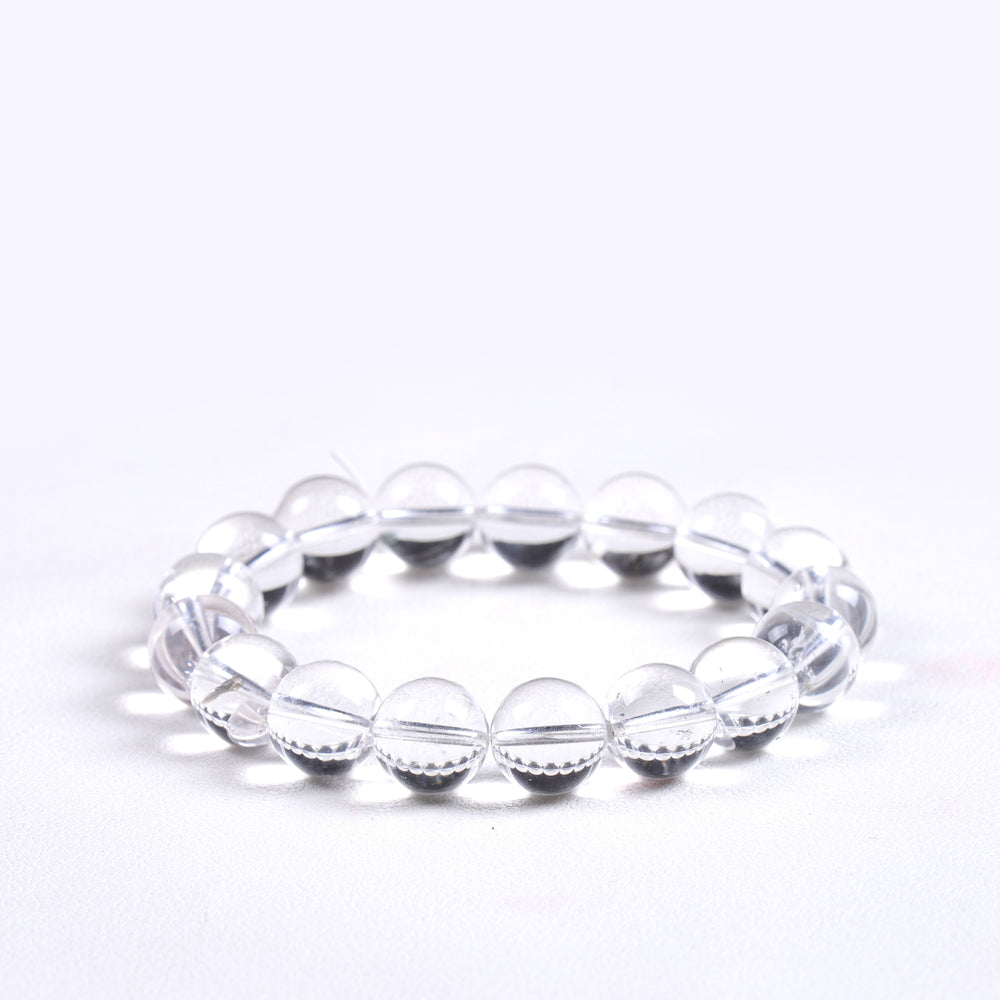 Natural Clear Quartz | The Sovereign Clarity Anchor | Bracelet