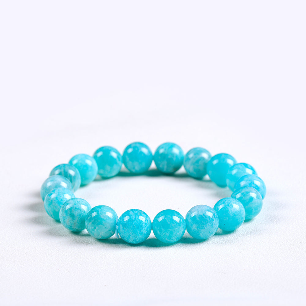 Sovereign Expression Array – Natural Amazonite Bracelet