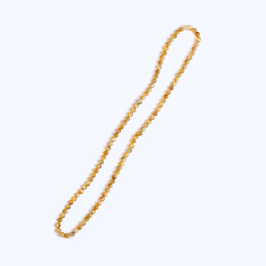 Sovereign Flow: Natural Golden Tiger's Eye Multi-Wrap Bracelet | Leadership & Authority Anchor