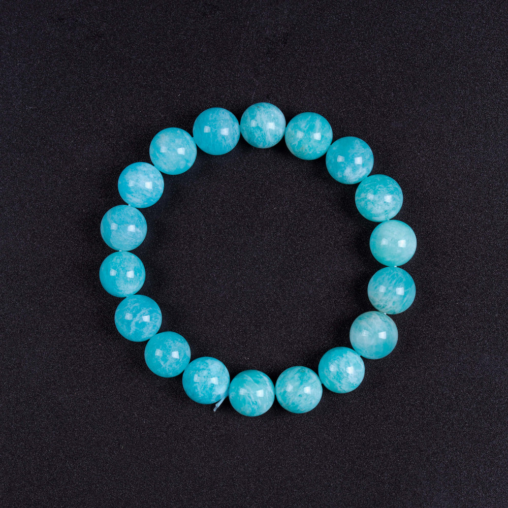 Sovereign Expression Array – Natural Amazonite Bracelet