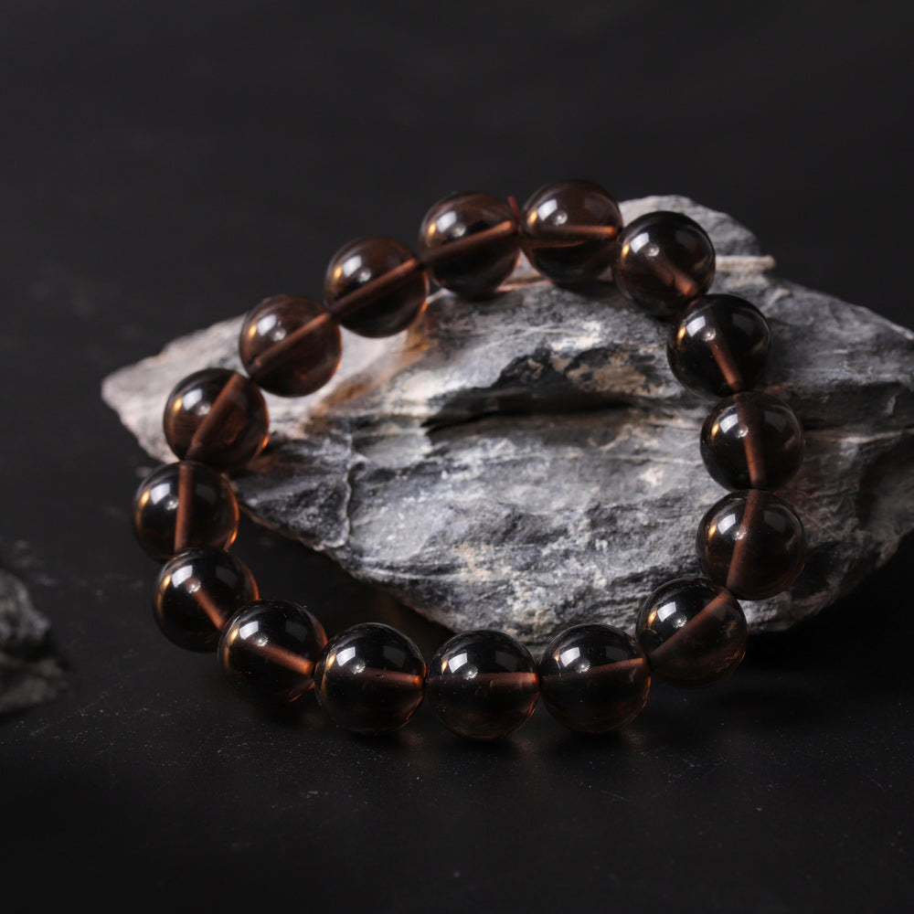 Natural Smoky Quartz | The Deep Roots Anchor | Bracelet