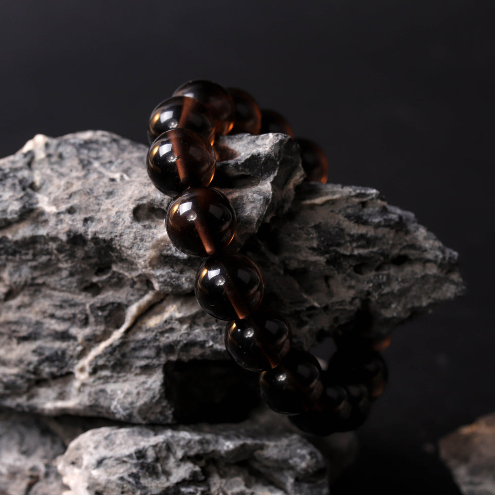 Natural Smoky Quartz | The Deep Roots Anchor | Bracelet